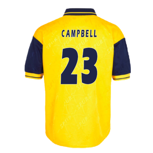 Tottenham Third Football Shirt 1995-19 - Campbell 23 L M S