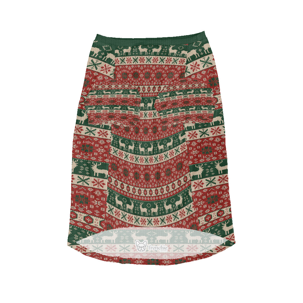 Cleo - Wool Sweater for Frenchies - Ugly Christmas Sweater