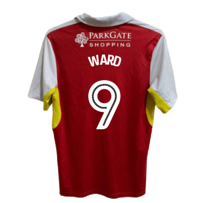 Rotherham 2016-17 Home Shirt ((good) Xl) (ward 9) - Authentic Design