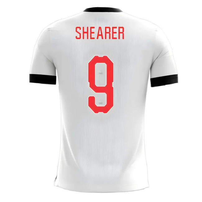 World Newcastle 2025-2026 Home Concept Football Kit (Airo) (Shearer 9)