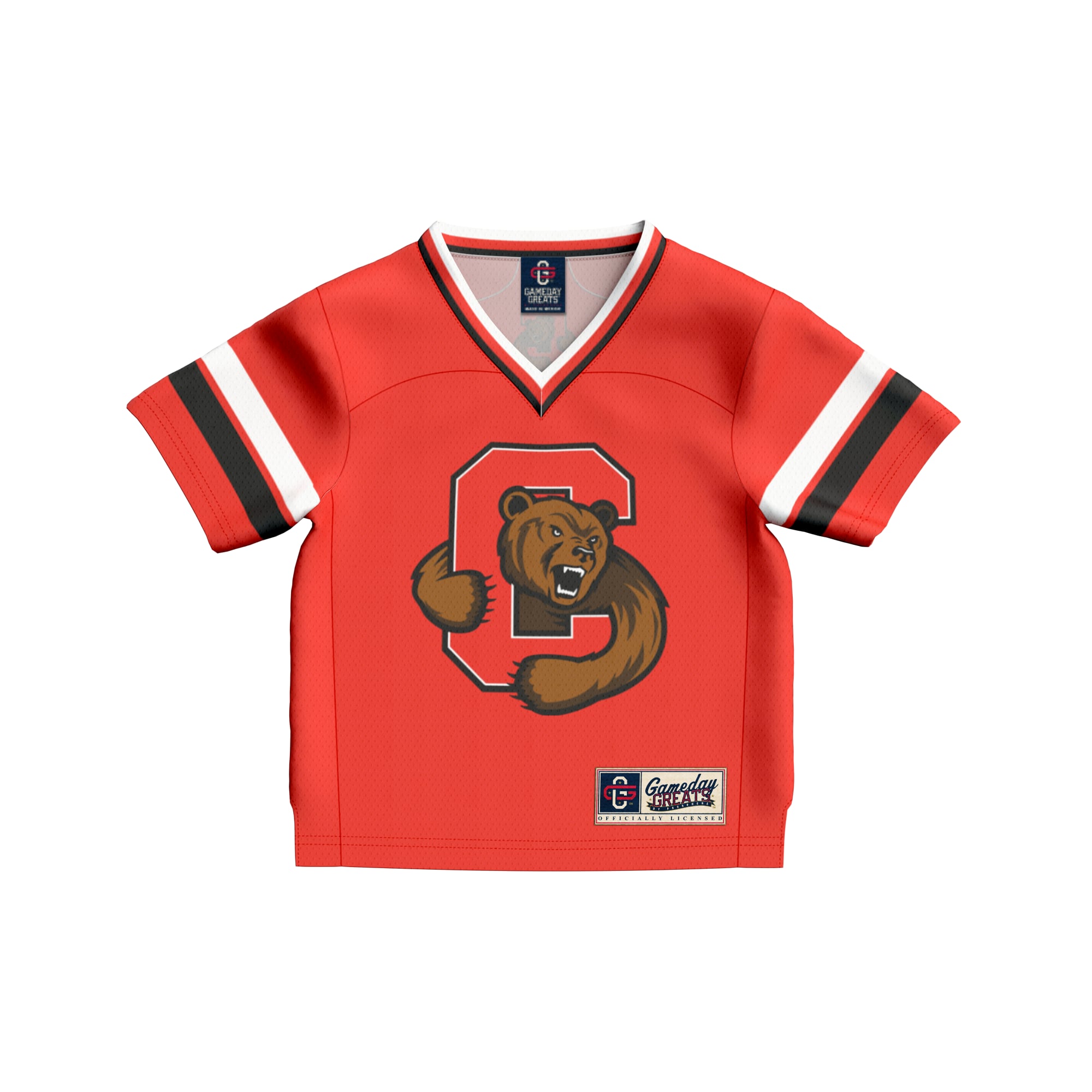 Toddler #1 Red Cornell Big Red Lightweight Collegiate Football Fashion Jersey