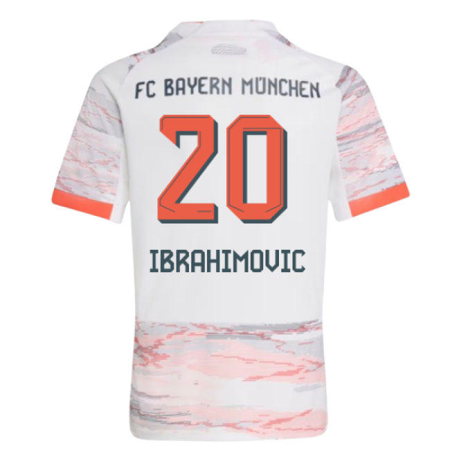 2025-2026 Bayern Munich Second Jersey (kids) (ibrahimovic 20)