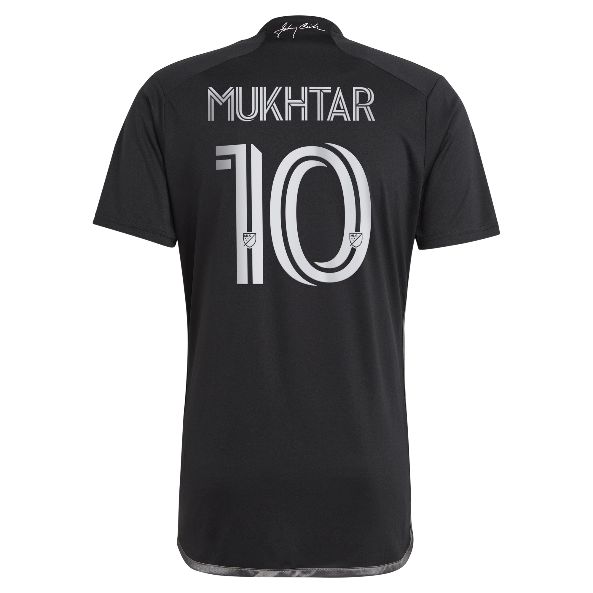 [SJH] Hany Mukhtar Nashville SC 2023 Man In Black Kit Replica Player Jersey - Black