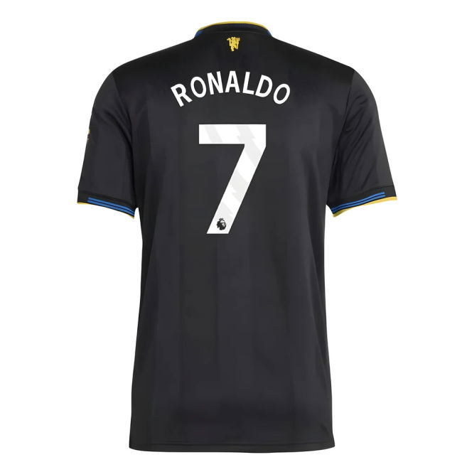 Football Man Utd Authentic Third Shirt Ronaldo #7 Professional Gra...