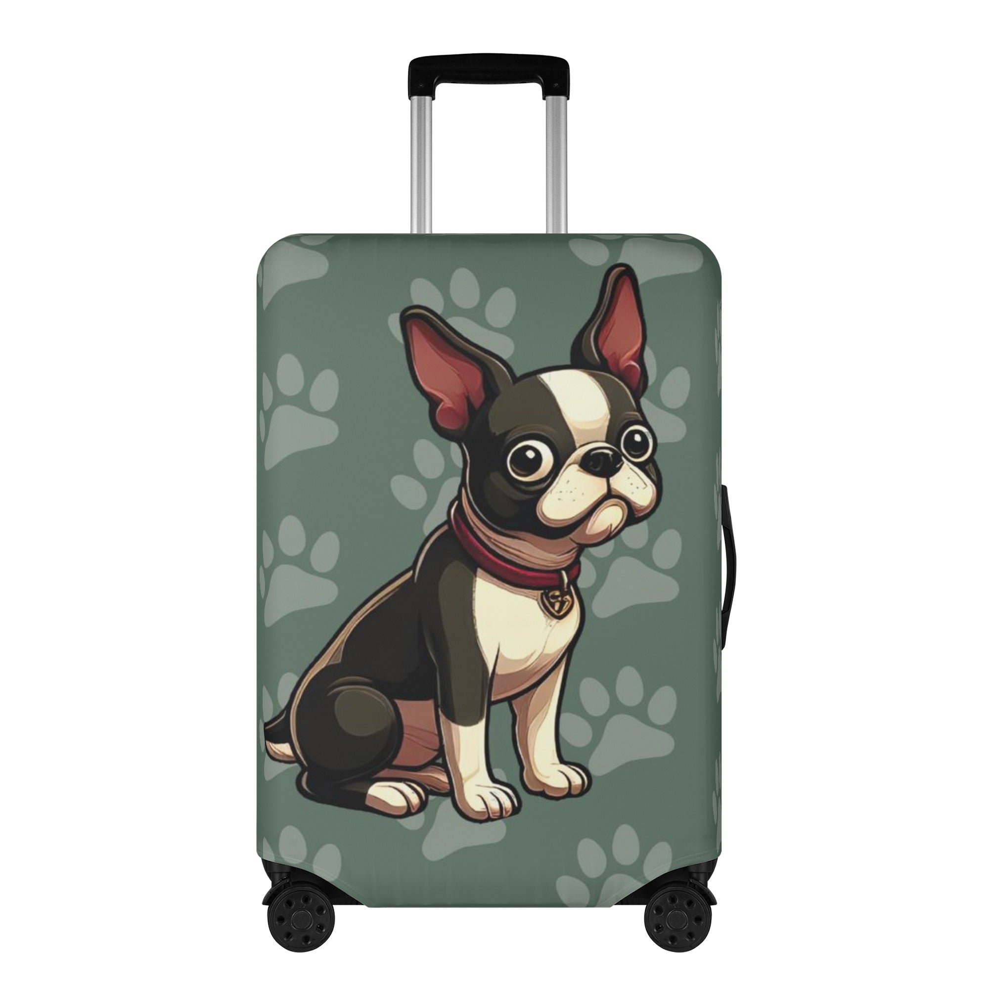 Riley - Luggage Cover for Boston Terrier lovers