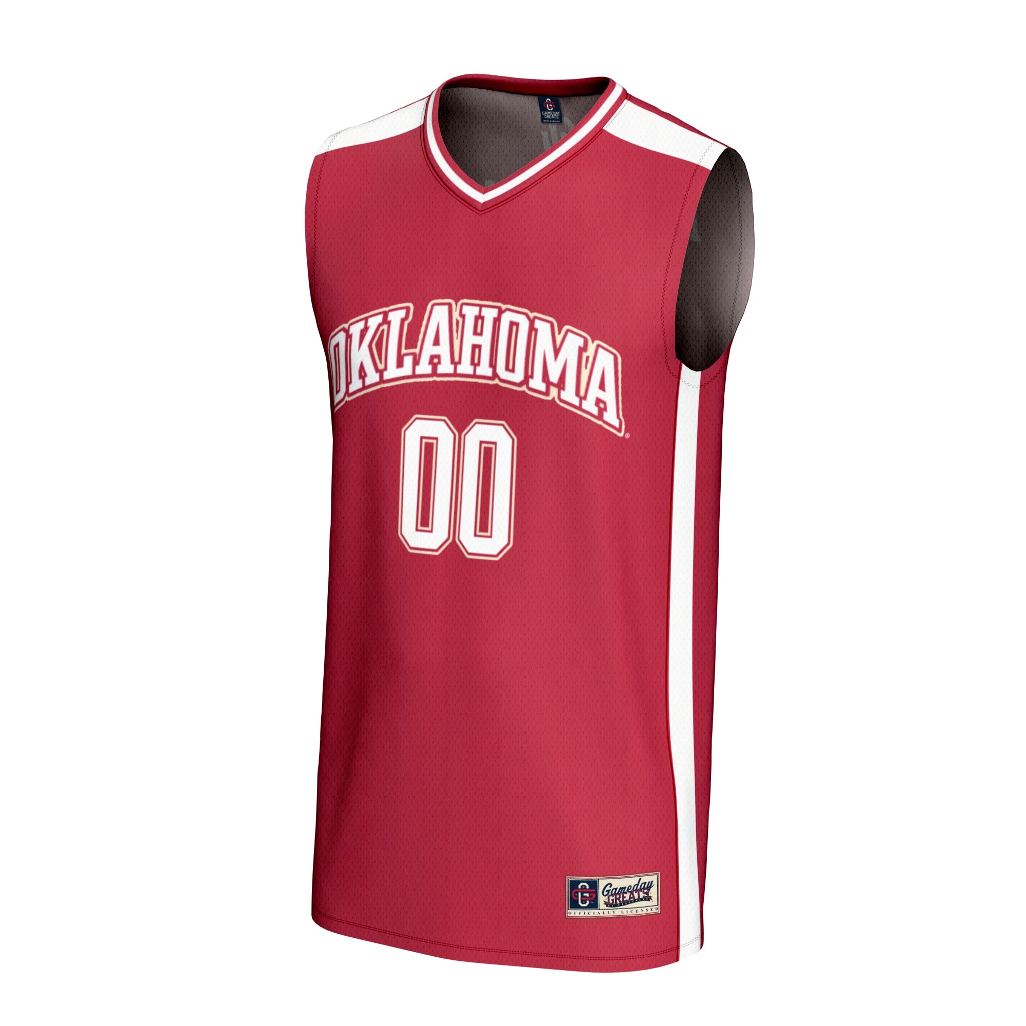 [DDG] Oklahoma Sooners GameDay Greats Youth NIL Pick-A-Player Lightweight Women's Basketball Fashion Jersey - Crimson