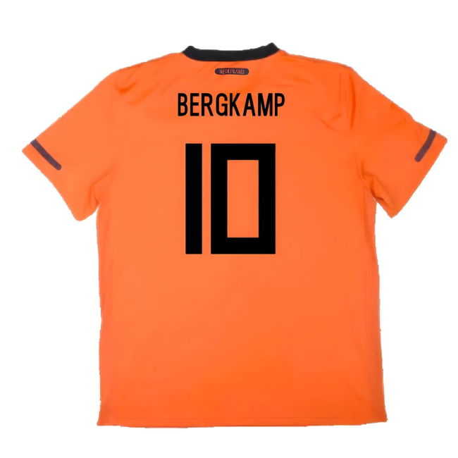 Holland 2010-11 Home Shirt ((Excellent) S) (Bergkamp 10)