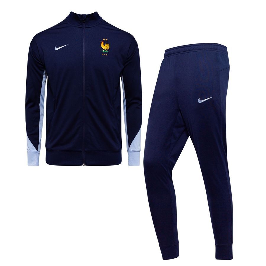 France Tracksuit Dri Fit Strike Jet Blackened Blue/cobalt Bliss