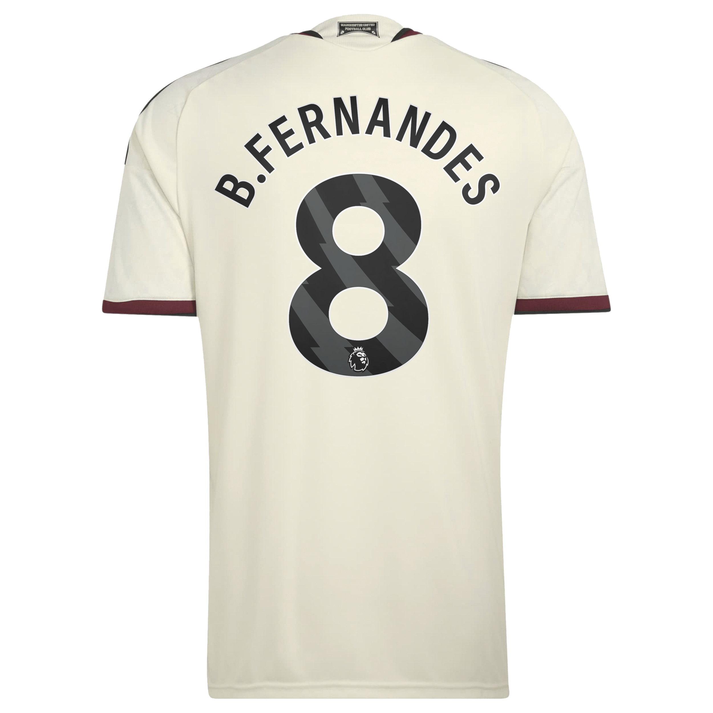 [SJH] Bruno Fernandes Manchester United 2026/27 Third Replica Jersey - Cream