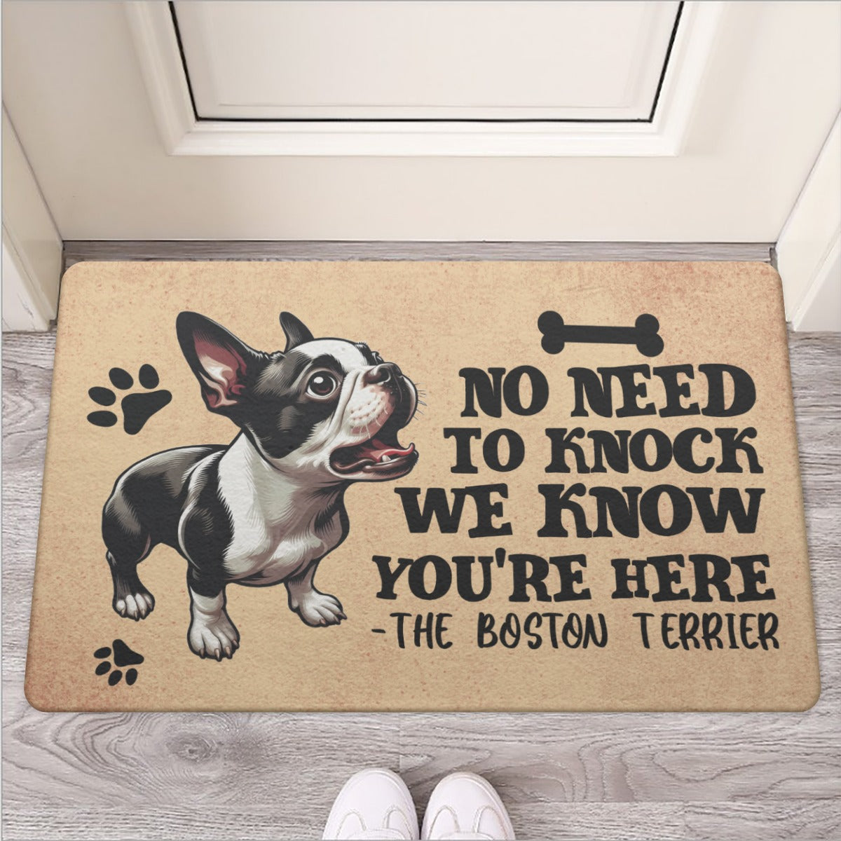 French Bulldog Dixie Door Mat For Boston Terrier Lovers Durable Dog Item
