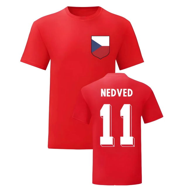 Premium Pavel Nedved Czech National Replica High Match Breathable
