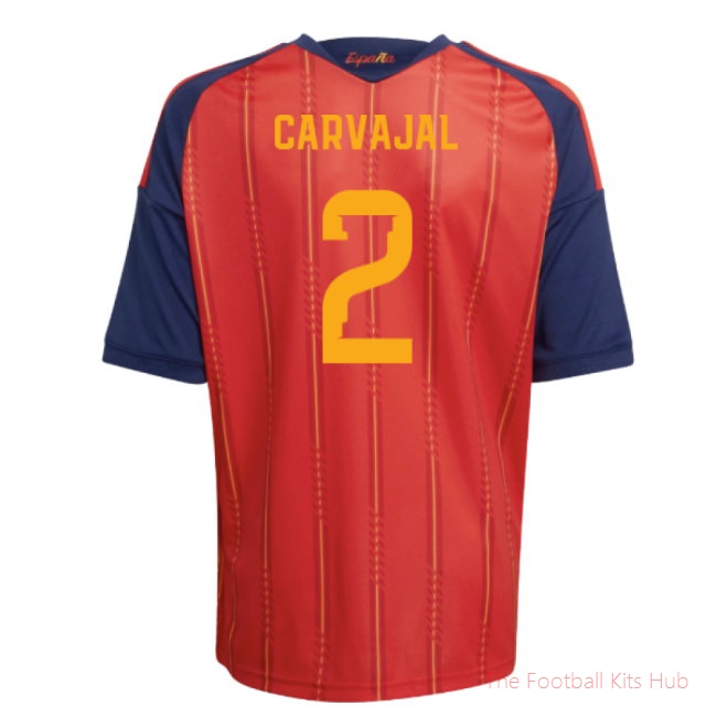 2026-2027 Spain Home Shirt (Kids) (Carvajal 2)