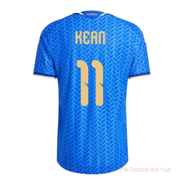 2026-2027 Italy Authentic Home Shirt (Kean 11)