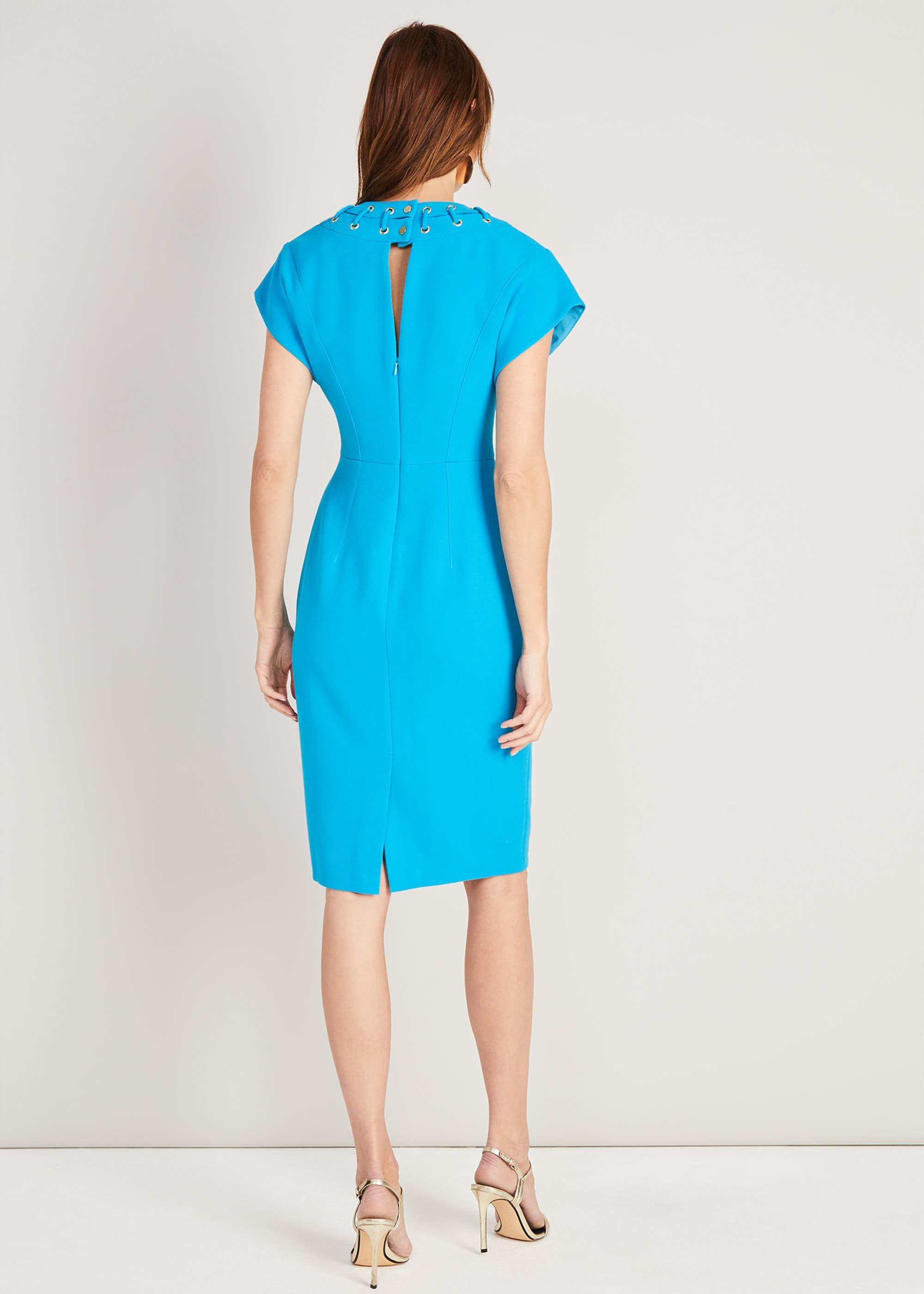 Rosy Eyelet Dress