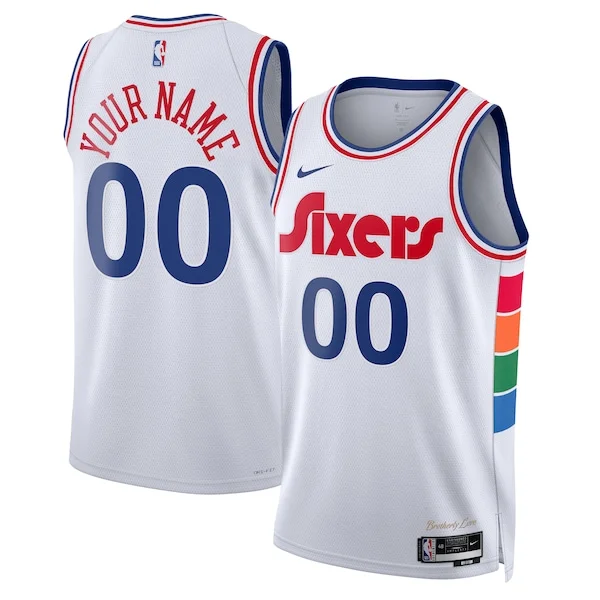 Philadelphia 76ers PHI Swingman Jersey - genuine NBA - White