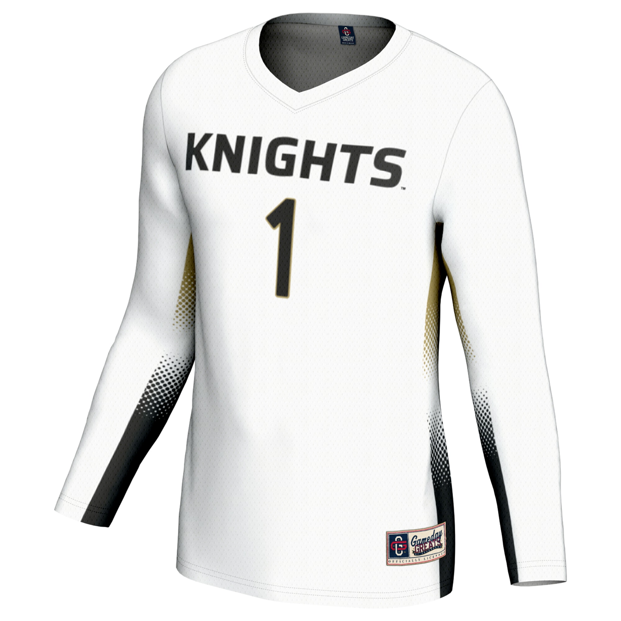 [NJP] UCF Knights GameDay Greats Youth Lightweight Women's Volleyball Jersey - White