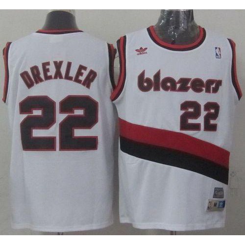Trail Blazers White Trail Blazers #22 Jersey - Affordable Quality