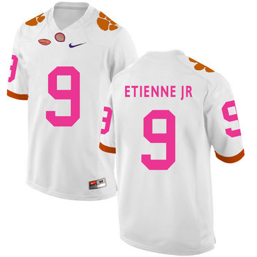 Men's CLE Tigers White 2024 moisture wicking Travis Etienne #9