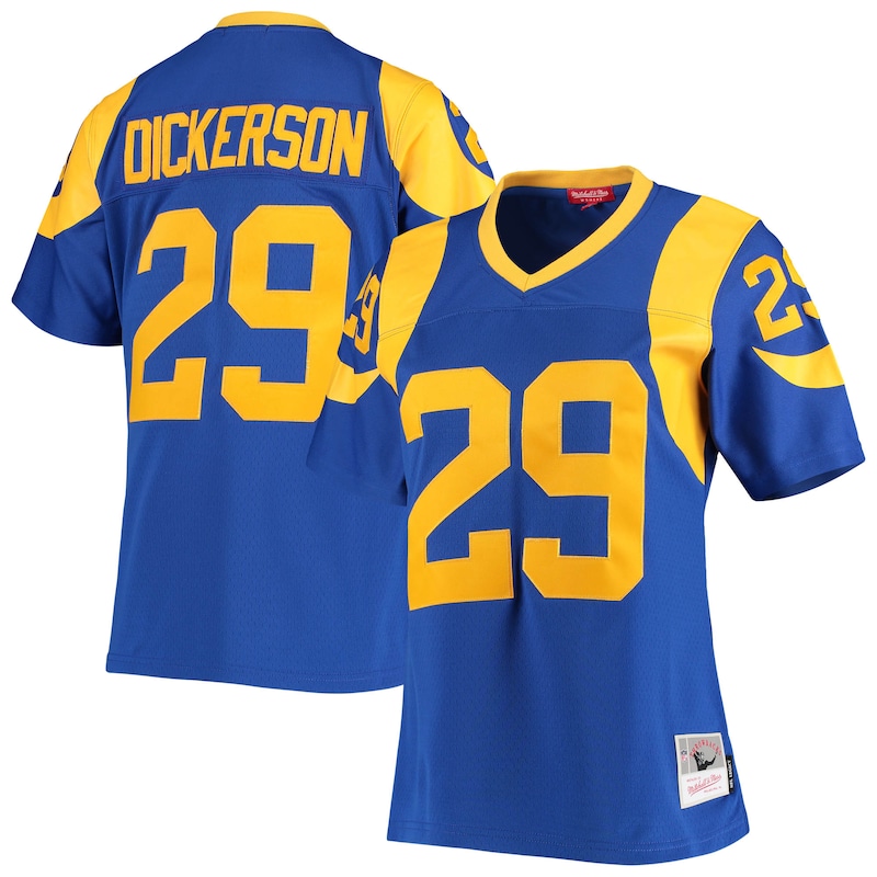 None Eric Dickerson LA Rams Legendary Durable Jersey Game Day Wear