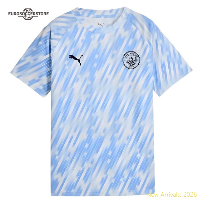 Non-toxic Man City Kids Jersey 2025-2026 Dri-fit Kids-safe Technology