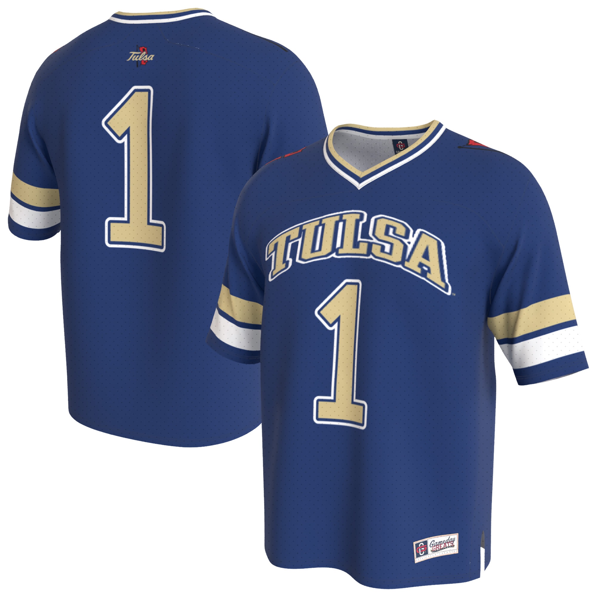 Tulsa Golden Hurricane GameDay Greats Youth Lightweight Collegiate Football Fashion 2026 Season Football Jersey - Royal