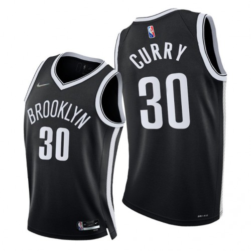 Top-Grade BKN #30 Seth Curry 2021 75th NBA Diamond Edition Jersey