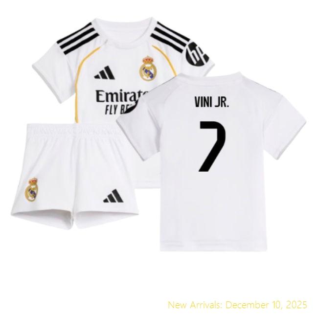 2025-2026 Real Madrid Home None - Performance Soccer - Elite, Jersey