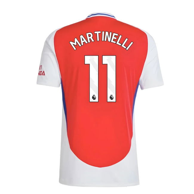 2024-2025 Arsenal Home Shirt (Martinelli 11) - game day