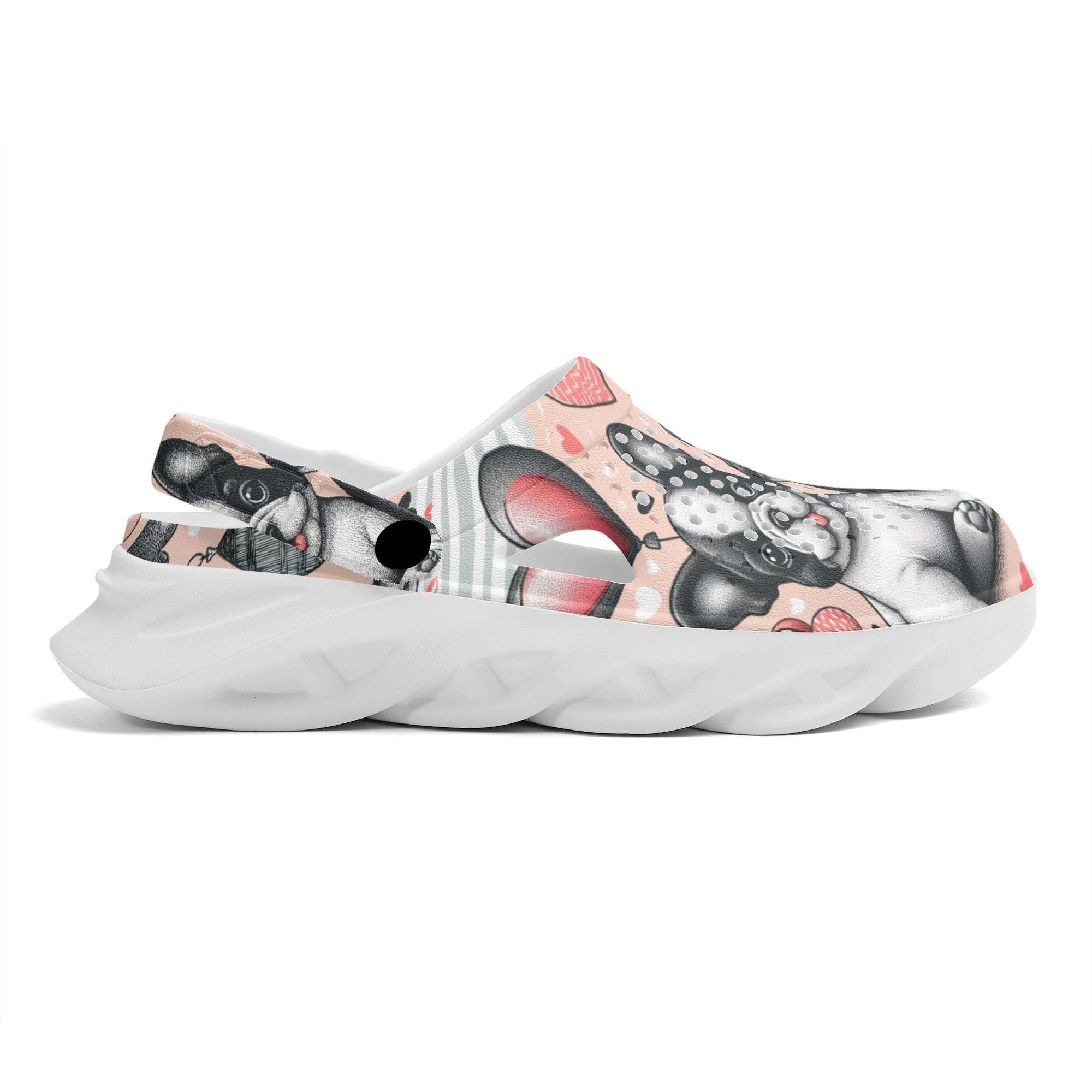 French Bulldog Winnie Summer Hollow Out Clogs Comfy Pet Product