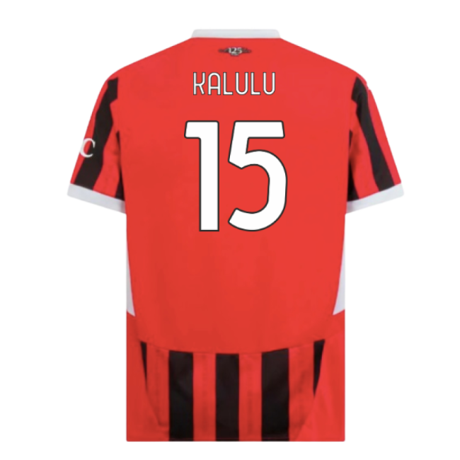 Excellent Rossoneri Home Jersey K. 1 #5 2024-2025 Season (v8)