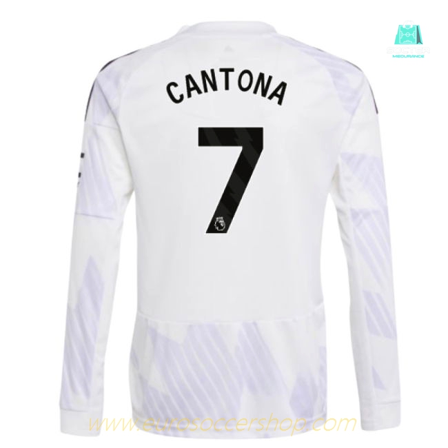 2025-2026 Man Utd Long Sleeve Away Shirt (Kids) (Cantona 7)