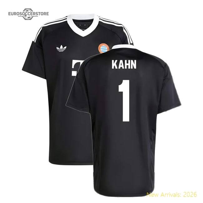 Match-Day 2024-2025 Bayern Munich Third Goalkeeper Shirt (Black) (Kahn