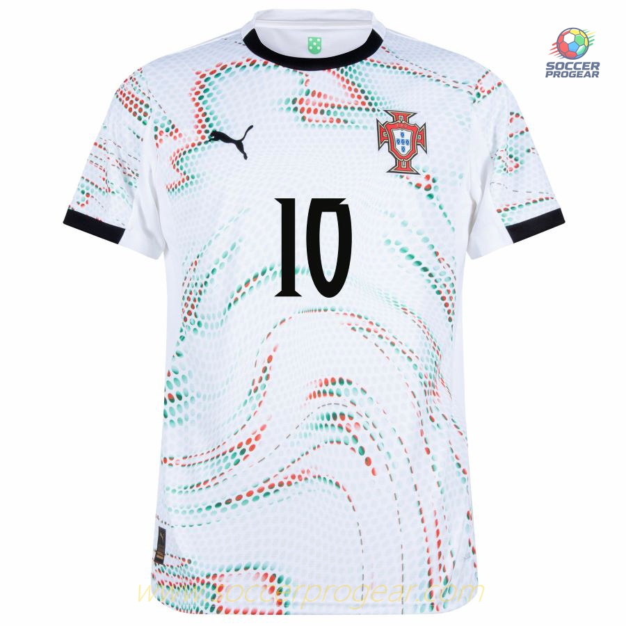 Portugal Away Team Soccer Shirt 2025 Edition 2026 Bernardo