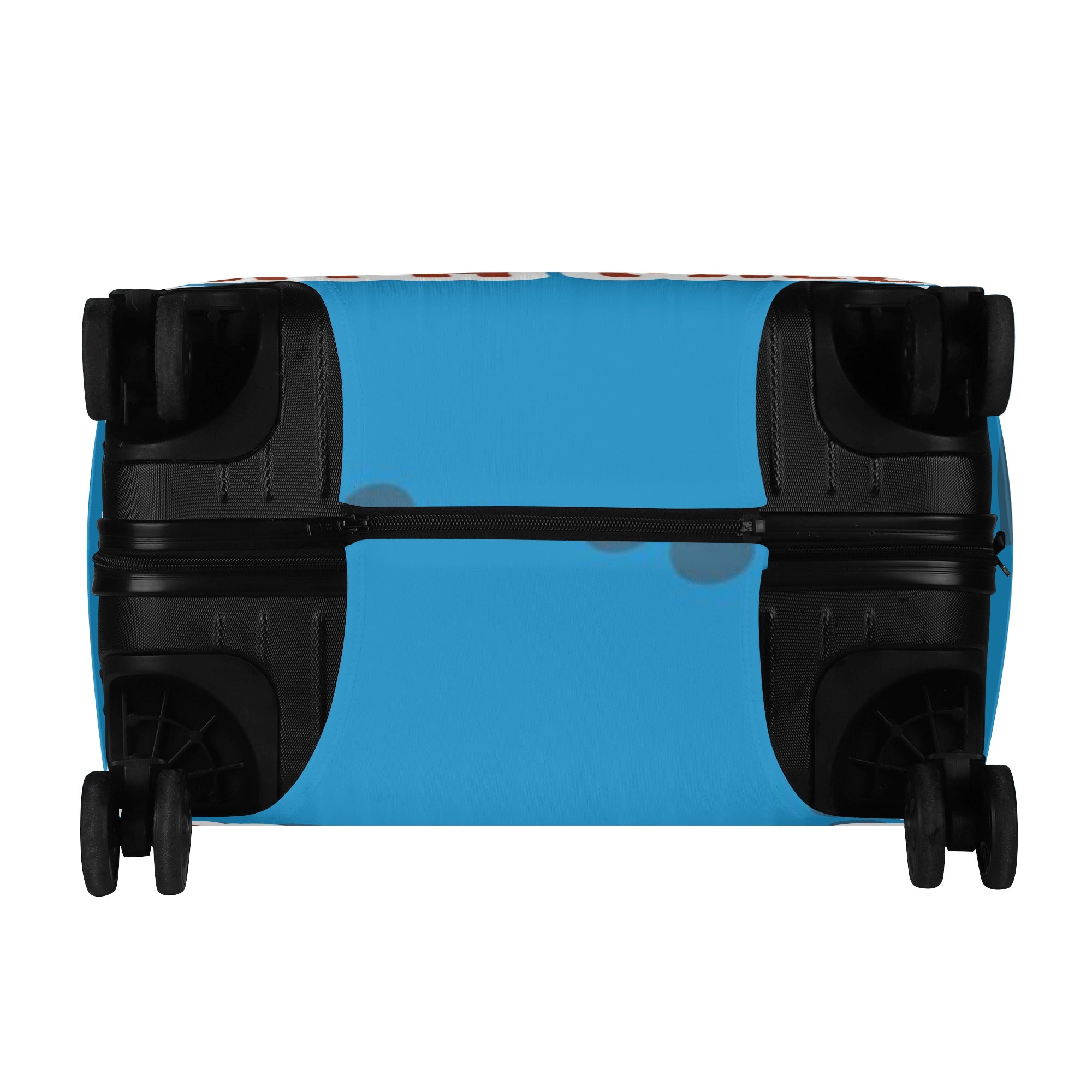 Cover With Frenchie Name - Durable Luggage Cover For Frenchie Pups