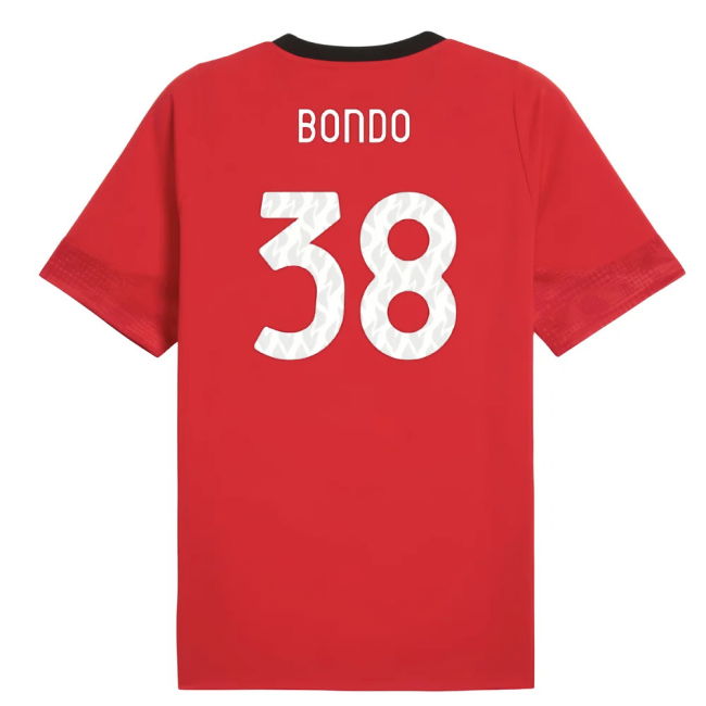 AC Milan Soccer Club Exclusive Design Training Unique Shirt (Bondo 38)