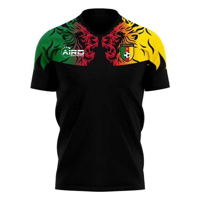 Cameroon 2025-2026 Third Concept Football Kit (Airo) (Your Name)