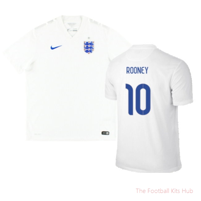 England 2014-16 Home (Very Good) (ROONEY 10)