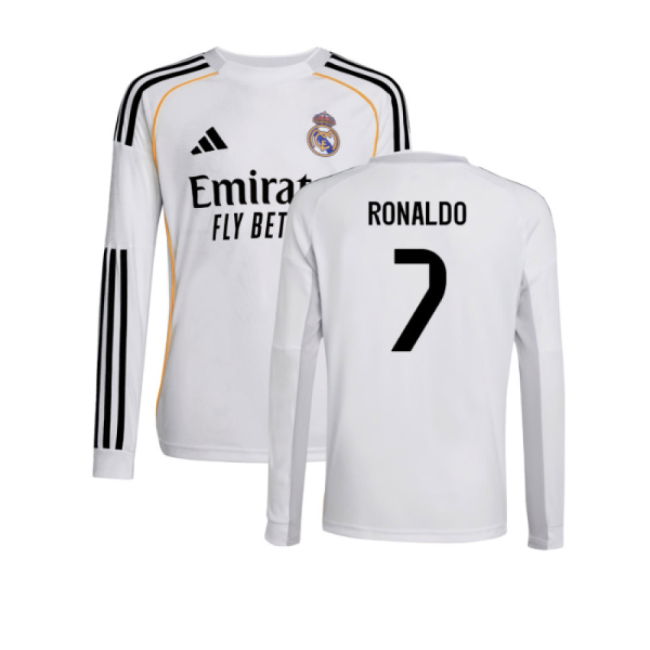 Kids Real Madrid Home Jersey 2025-2026