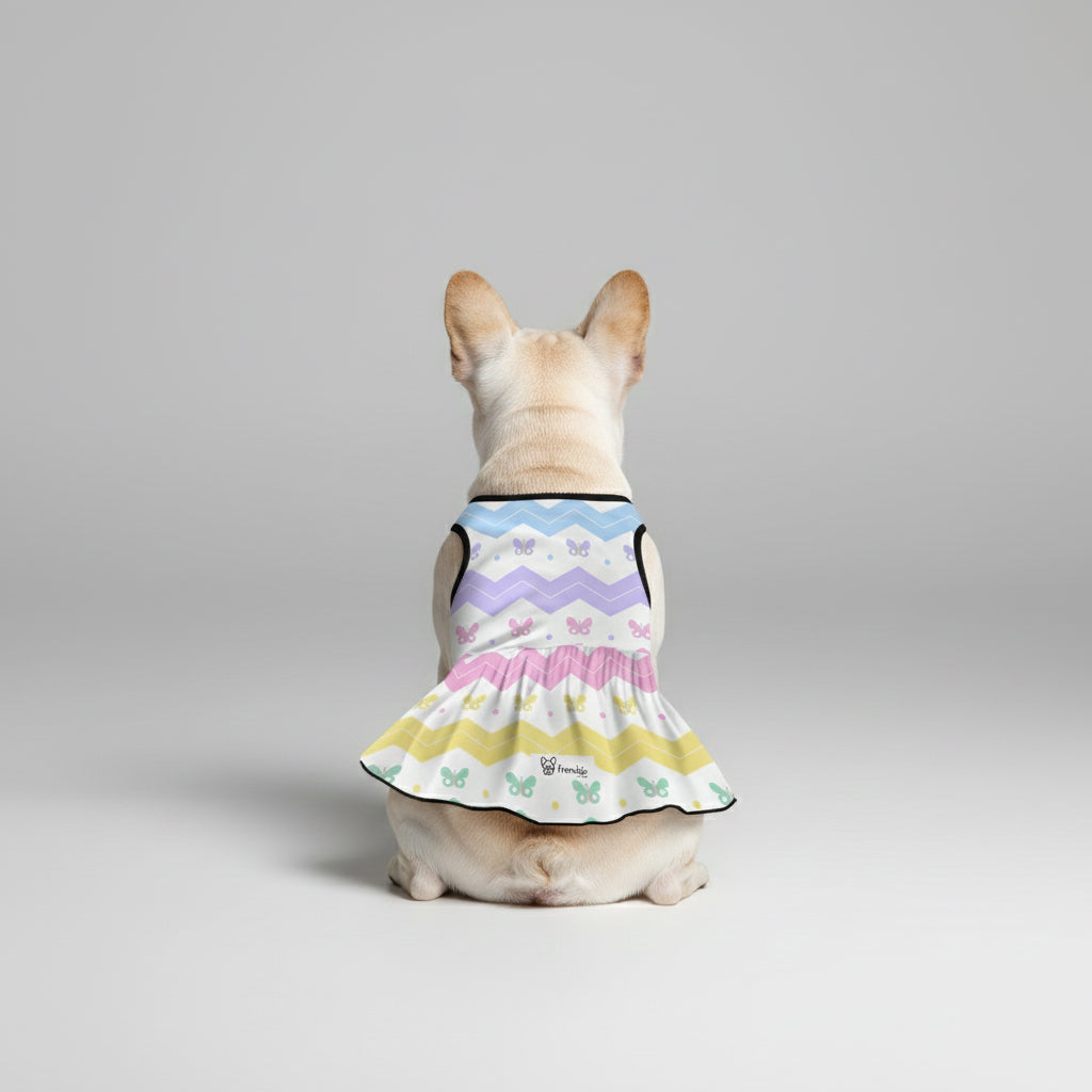 Stylish Riley - French Bulldog Dresses For Females as a Gift Durable
