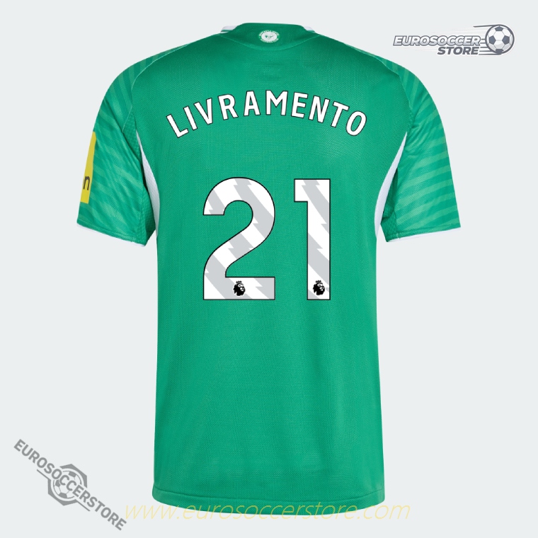 Newcastle United 25-26 Away LIVRAMENTO 21 Jersey (Player Version)