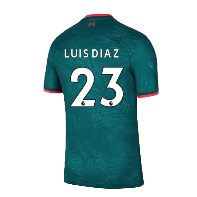 2022-20 Liverpool Third Jersey LUIS DIAZ #23 L S