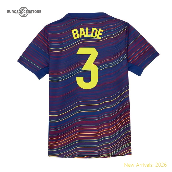 Non-toxic Football Team Kids Jersey Balde 2025-2026 Aeroready