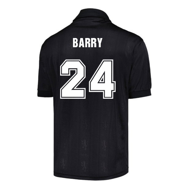 Aston Villa 1996 Black Out Retro Shirt (Barry 24)
