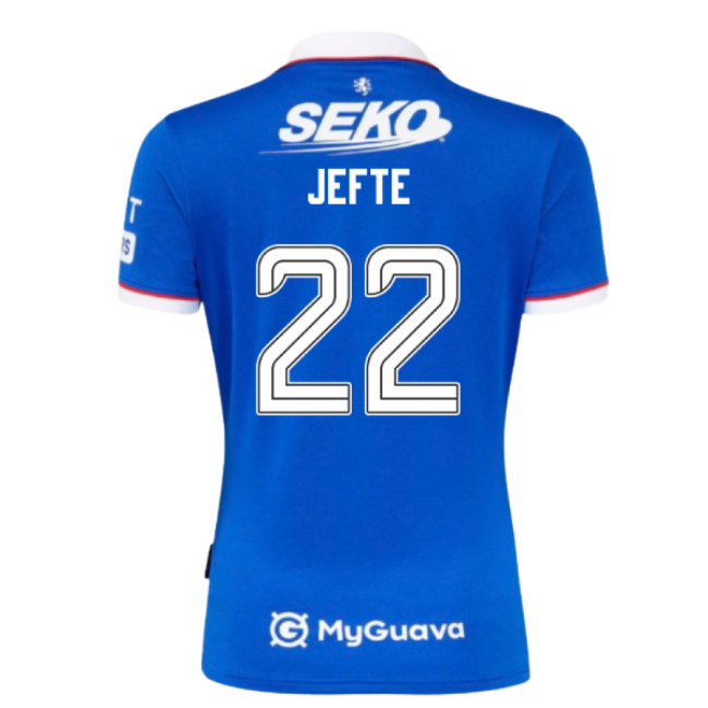Premium 2025-2026 Rangers Home Home Jefte 22 With Classic Design -