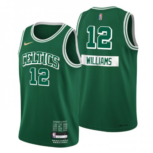 Green Nike Boston Celtics #12 Celtics Jersey - Moisture-Wicking