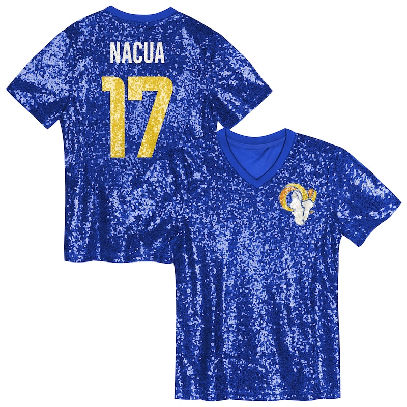None Puka Nacua LA Rams High-Quality Fan Favorite Game Day Wear