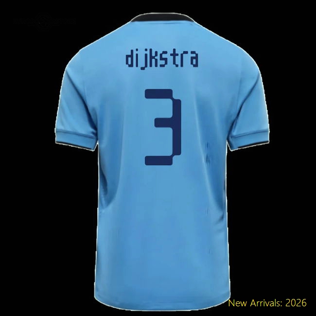 Luxury Football Team Womens Dijkstra Jersey 2025-2026 Flexible