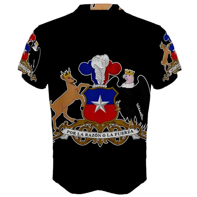 Cup Chile Coat Of Arms Sublimated Sports Jersey Authentic
