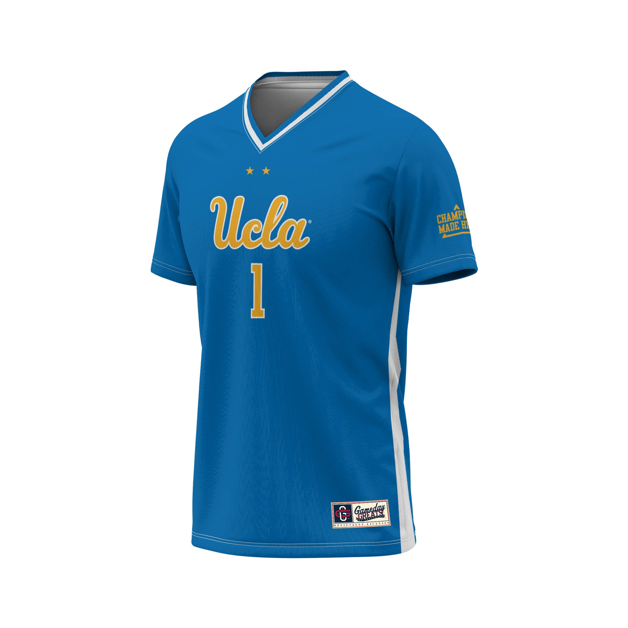 [DDG] UCLA Bruins GameDay Greats Youth Lightweight Soccer Fashion Jersey - Blue