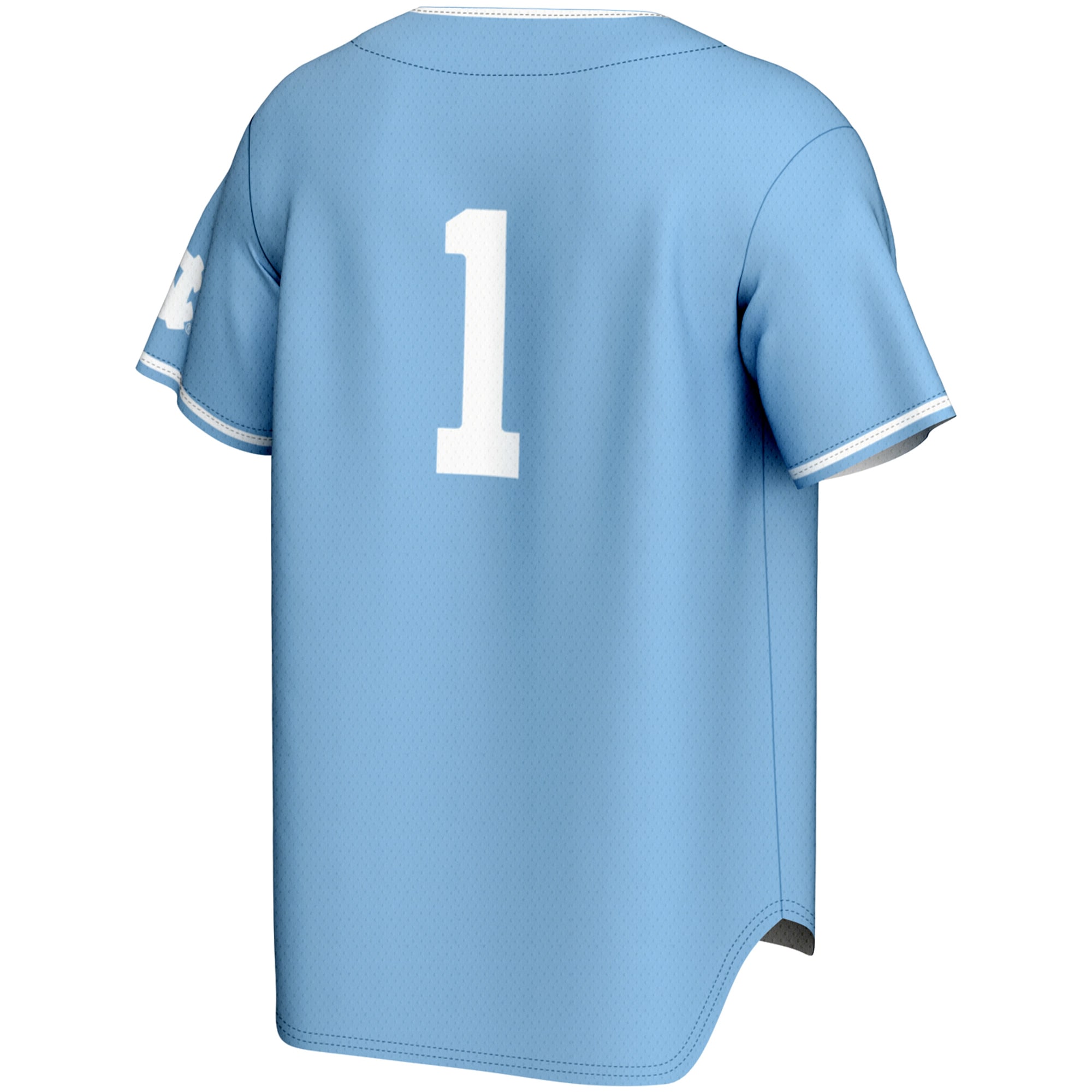 [NJP] North Carolina Tar Heels GameDay Greats Lightweight Baseball Jersey - Carolina Blue